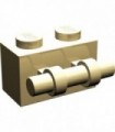 Tan Brick, Modified 1 x 2 with Handle