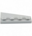 Light Bluish Gray Wedge, Plate 4 x 2 Left