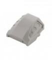 Light Bluish Gray Slope, Curved 2 x 2 No Studs, 3 Side Ports Recessed