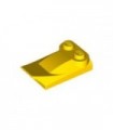 Yellow Brick, Modified 2 x 3 x 2/3 Two Studs, Wing End