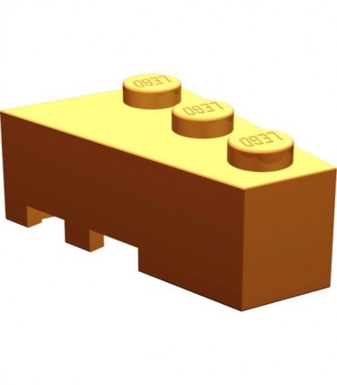 Orange Wedge 3 x 2 Right