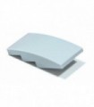 Light Bluish Gray Slope, Curved 4 x 2 No Studs
