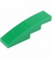 Green Slope, Curved 4 x 1 No Studs