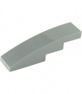 Light Bluish Gray Slope, Curved 4 x 1 No Studs