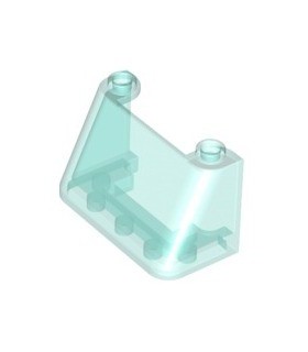 Trans-Light Blue Windscreen 2 x 4 x 2