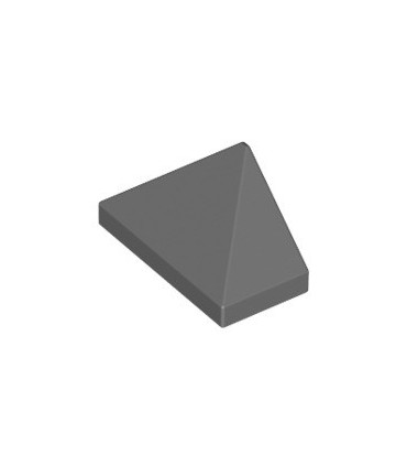 Dark Bluish Gray Slope 45 2 x 1 Triple with Inside Bar