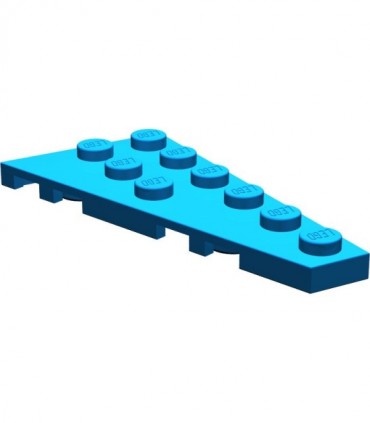Blue Wedge, Plate 6 x 3 Right