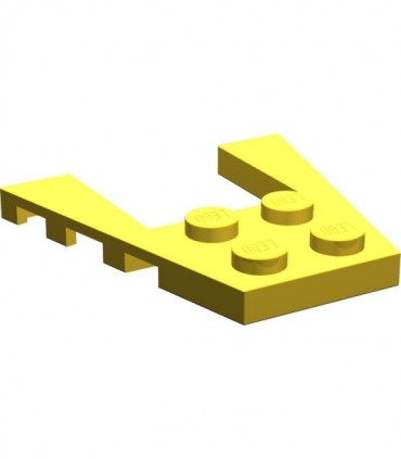 Yellow Wedge, Plate 4 x 4