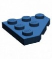 Dark Blue Wedge, Plate 3 x 3 Cut Corner
