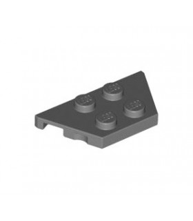 Dark Bluish Gray Wedge, Plate 2 x 4