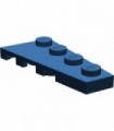 Dark Blue Wedge, Plate 4 x 2 Right