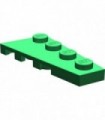 Green Wedge, Plate 4 x 2 Right