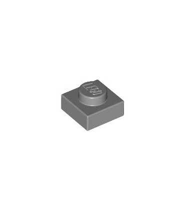 Dark Bluish Gray Plate 1 x 1
