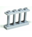Light Bluish Gray Fence Spindled 1 x 4 x 2 with 4 Studs