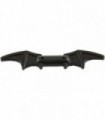 Black Minifig, Weapon Batman Bat-a-Rang (2 Bat Wings with Bar in Middle)