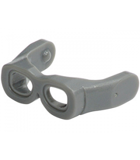 Dark Bluish Gray Minifig, Visor Goggles