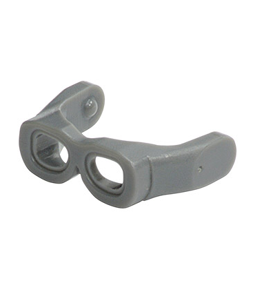Dark Bluish Gray Minifig, Visor Goggles