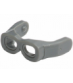 Dark Bluish Gray Minifig, Visor Goggles