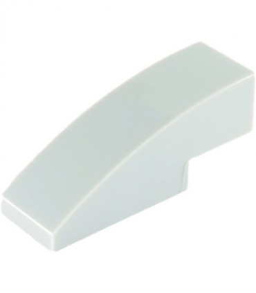 Light Bluish Gray Slope, Curved 3 x 1 No Studs