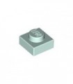 Light Aqua Plate 1 x 1