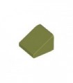 Olive Green Slope 30 1 x 1 x 2/3