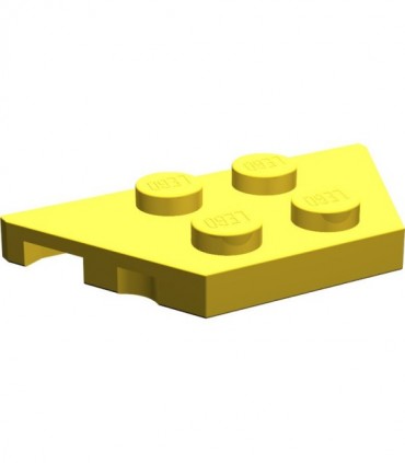 Yellow Wedge, Plate 2 x 4