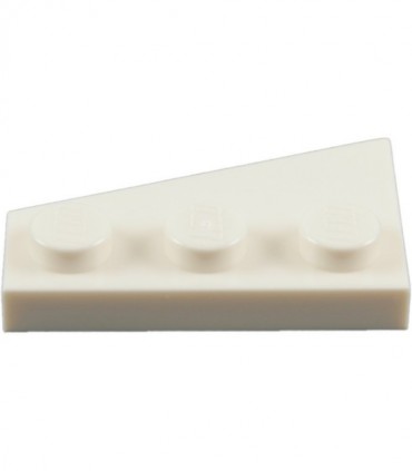 White Wedge, Plate 3 x 2 Right