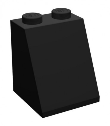 Black Slope 65 2 x 2 x 2 with Bottom Tube