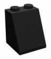 Black Slope 65 2 x 2 x 2 with Bottom Tube