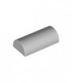 Light Bluish Gray Brick, Modified 2 x 4 No Studs, Curved Top