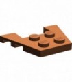 Reddish Brown Wedge, Plate 3 x 4 with Stud Notches