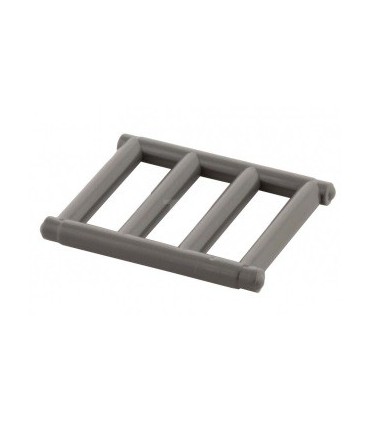 Dark Bluish Gray Bar 1 x 4 x 3 with End Protrusions