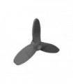 Dark Bluish Gray Propeller 3 Blade 5.5 Diameter