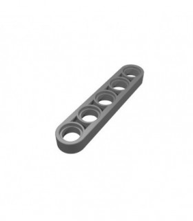 Dark Bluish Gray Technic, Liftarm 1 x 5 Thin
