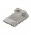 Light Bluish Gray Brick, Modified 2 x 3 x 2/3 Two Studs, Wing End