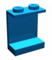Blue Panel 1 x 2 x 2 - with Side Supports - Hollow Studs