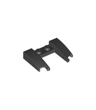 Black Wedge 3 x 4 x 2/3 Cutout