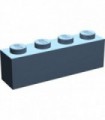 Sand Blue Brick 1 x 4
