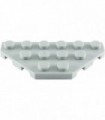Light Bluish Gray Wedge, Plate 3 x 6 Cut Corners