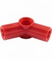 Red Technic, Axle and Pin Connector Angled N4 - 135 degrees