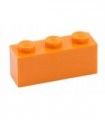 Orange Brick 1 x 3