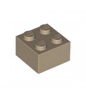 Dark Tan Brick 2 x 2