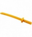 Pearl Gold Minifig, Weapon Sword, Katana (Octagonal Guard)