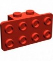 Red Bracket 1 x 2 - 2 x 4