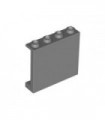 Dark Bluish Gray Panel 1 x 4 x 3 with Side Supports - Hollow Studs