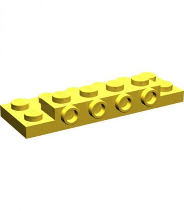 Yellow Plate, Modified 2 x 6 x 2/3 with 4 Studs on Side