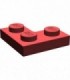 Dark Red Plate 2 x 2 Corner