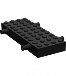 Black Brick, Modified 4 x 10 with 4 Pins