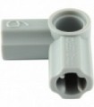 Light Bluish Gray Technic, Axle and Pin Connector Angled N6 - 90 degrees