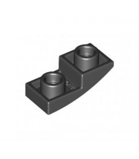 Black Slope, Curved 2 x 1 Inverted